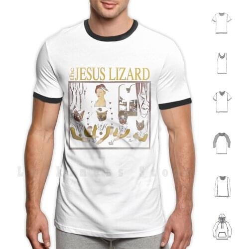 The Jesus Lizard T Shirt Print 100% Cotton New Cool Tee The Jesus Lizard Punk Rock Alternative Yow