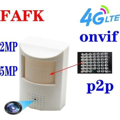 Mini 4G SIM Card IP Camera 1080P 5MP HD Indoor WIFI IR Probe Security Camera CCTV P2P Onvif Audio Camhi