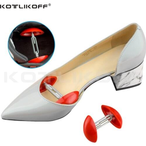 KOTLIKOFF Adjustable Width Extenders Mini Shoe Stretchers Shapers Support Care Stretcher Shoe for Aid Mens Womens Shoes