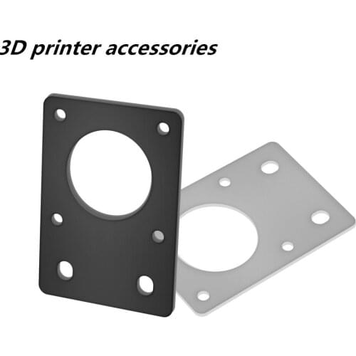3D printer accessories 42 stepper motor fixing piece bracket for 2020 2040 aluminum profile aluminum plate