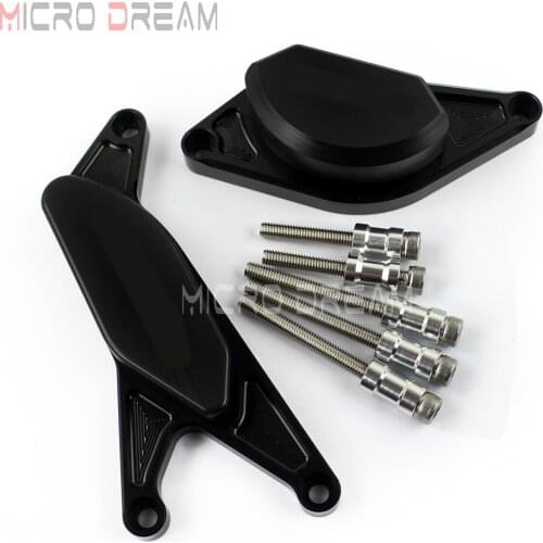 Motorcycle Engine Cover Crash Pads Frame Protector Slider Stator Guard for Suzuki GSR400 GSR600 GSR 400 600 2006-2010 2011