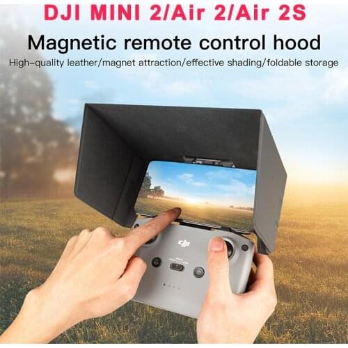 Magnetic Folding Sunshade Remote Control Mobile Phone Sun Hood For DJI MINI 2 /Mavic air 2 /DJI Air 2S Drone Accessories