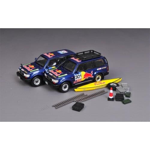 Master 1:64 Land Cruiser LC80 #301 Blue Ordinary/Luxury Diecast Model Car