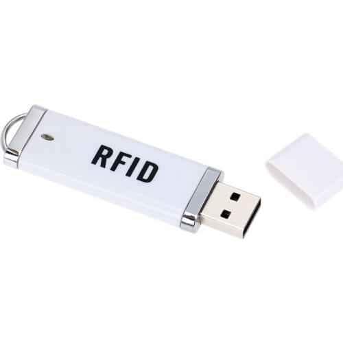 Portable MINI USB RFID IC ID Card Reader 13.56MHz 125Khz Card Reader Play and Plug Non Driver For