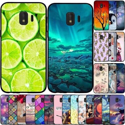 Silicone For Samsung Galaxy J2 Core Case Flower Soft TPU Back Cover For Galaxy J2 Core 2018 J 2 SM-J260F J260F J260 Cover Coque