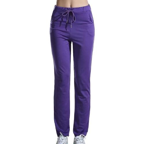 Woman pants Elastic Sports Workout Running Pants Drawstring Solid Color Trousers streetwear women женские штаны брюки женские