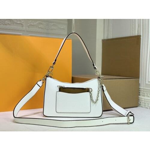 2021 Fashion Womens Shoulder Bag Luxury Handbag Designer Striped Small Mochila Envelope Package High Quality Leather