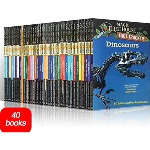 40 Books/Set of Magic Tree House Sportswear Original English Reading Encyclopedia of Childrens Books