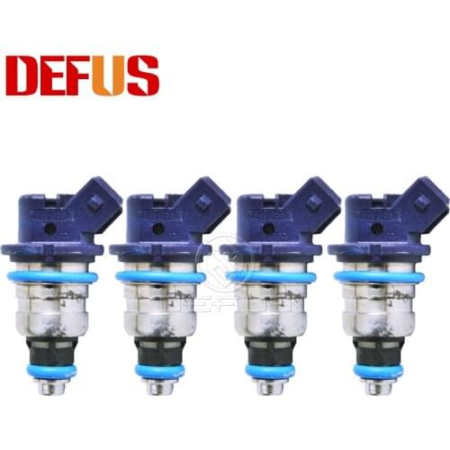 4x Flow Matched Fuel Injector OEM 107453 Replacement Car Styling Engine Injection Nozzle Valve Injector Kit
