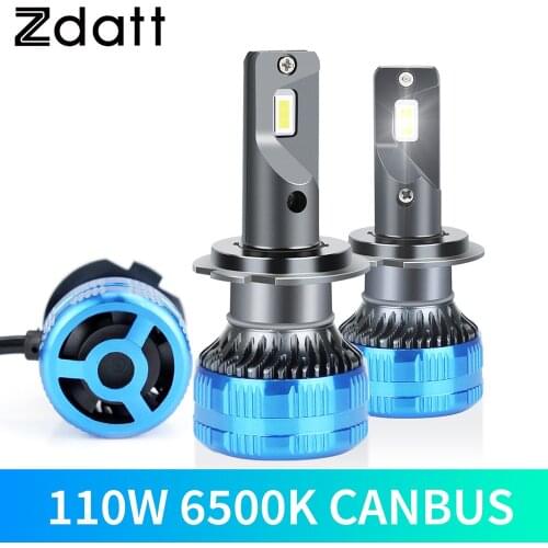 Car LED H4 H7 H1 H8 H11 H9 9005 9006 HB4 HB3 LED Headlights Bulb 12V 24V 110W Turbo 16000LM 6500K Auto Headlamp Super Fog Light