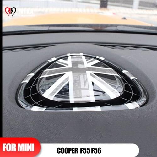 For Mini Cooper F55 F56 Car Center Console Air Outlet Vent Cover Protection 3D Vehicle Interior Trim Decoration Auto Accessories