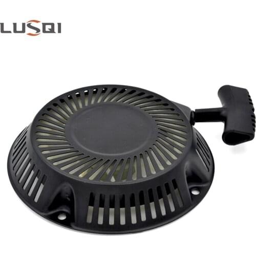 Black Recoil Pull Starter Assembly For 1P60 EP60 1P64Lawn Mower Brush Cutter Garden Tools Garden Spare Parts