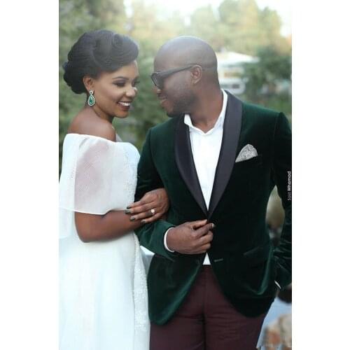 Handsome Groomsmen Shawl Lapel Groom Tuxedos Mens Wedding Dress Man Jacket Blazer Prom Dinner (Jacket+Pants+Tie) 010