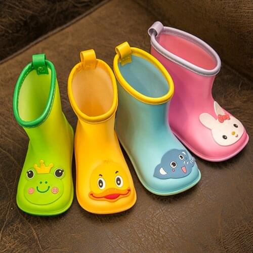 Loecktty Rubber Boots For Girls