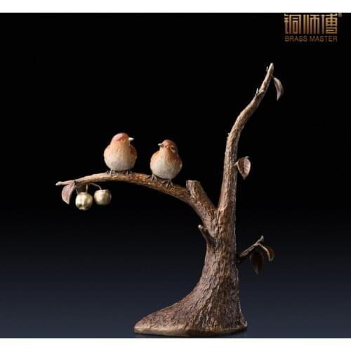 Copper copper ornaments "master" Home Furnishing Qingqingwowo crafts decorations accessories living room decoration