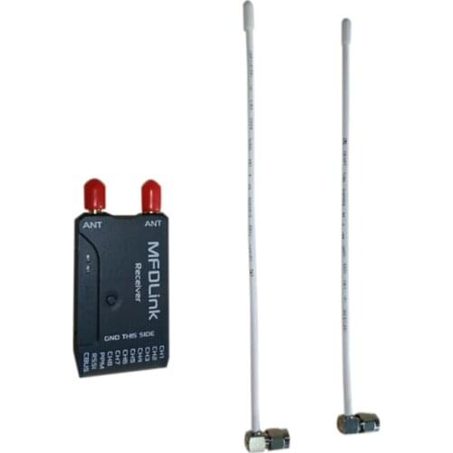 MyFlyDream MFDLink Rlink 433Mhz 8 CH UHF Receiver for Futaba, Spektrum/JR, Turnigy/Flysky, Frsky Taranis, Jeti, TDF, walkera