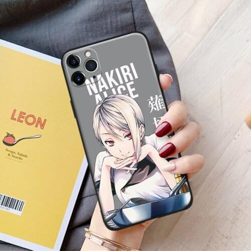 Nakiri Alice anime girl cute Soft Silicone Glass Phone Case Cover Shell For iPhone SE 6 6s 7 8 Plus X XR XS 11 12 Mini Pro Max