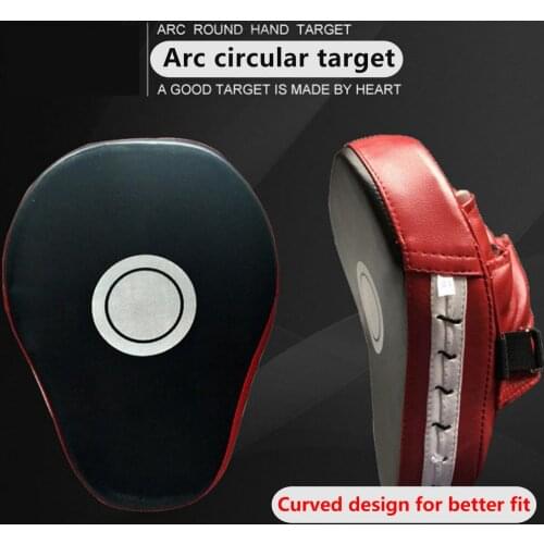 Kick Boxing Gloves Pad Punch Target Bag Men MMA PU Karate Muay Thai Free Fight Martial Training Adults Kids Equipment