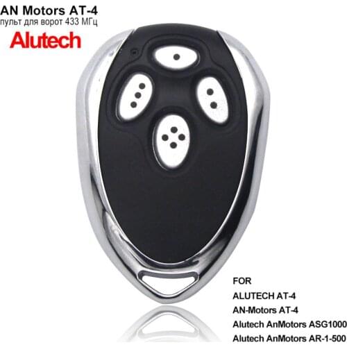 Alutech AT-4 AN-Motors AT 4 Remote Control Duplicator 433.92MHz Rolling Code 4 Channel Garage Door Gate Remote Control Key Fob
