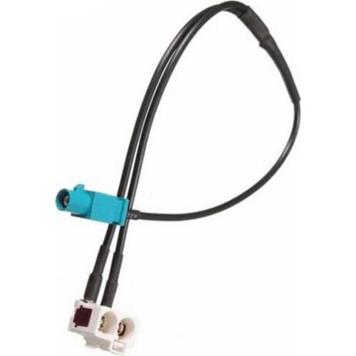 Radio Adaptor Antenna Audio Cable Fakra - Two Female Antenna Adaptor For vw for skoda