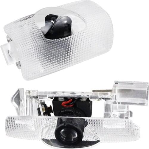 1Pair 12V LED Courtesy Lamp Car Door Welcome Light Projector For RX GS 300 400 430 350 450 HS IS LS LX 570 ES SC Accessory