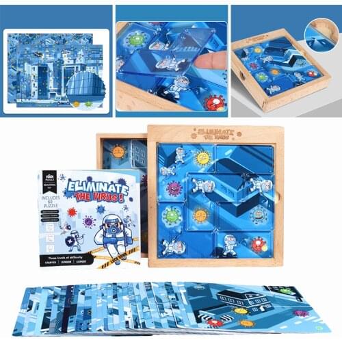 Eliminate Puzzles Educational Catching Game Advanced Thinking Puzzles Toy