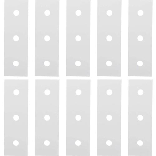 10 Pcs Angle Connector Aluminum Mount Plates For Connector Link End Parallel Vertical Joint Connect