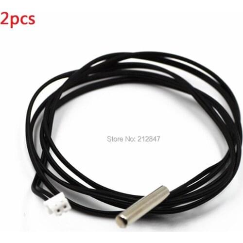 1m NTC Thermistor Accuracy 10K 1% 3950 Waterproof Probe 2pcs