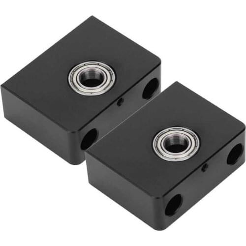 2 Sets Z-Axis Fixed Bracket Aluminum Block for 3D Printer Upgrade Replacement Accessories