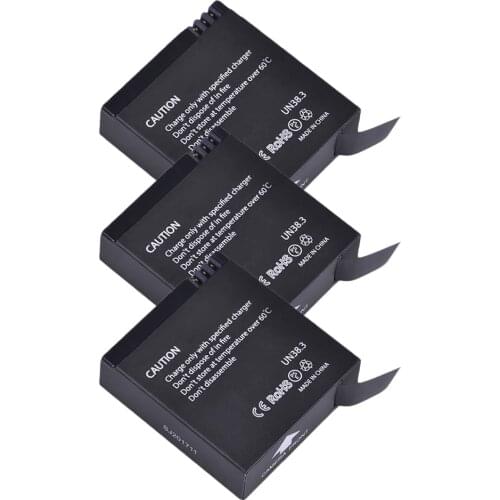 3PCS 1000mAh Original SJCAM SJ6 LEGEND Battery for SJCAM SJ6 Legend Sport Action Camera Accessories