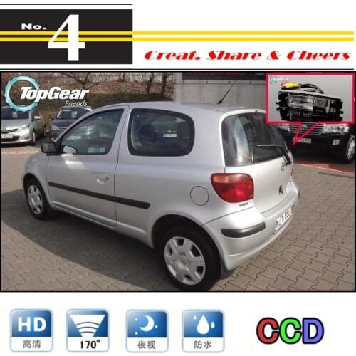 Car Camera For TOYOTA Vizi Echo Yaris XP10 Hatchback High Quality Rear View Back Up Camera For PAL / NTSC Use| CCD + RCA