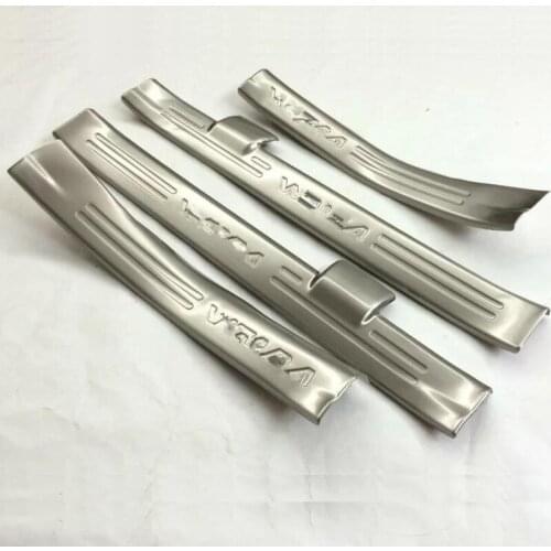 Car Styling For Suzuki Vitara 2015 2016 2017 2015 inside Door Sill Scuff Plate Welcome Pedal Stainless Steel Accessories