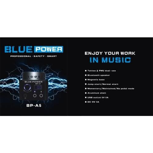 Bluetooth Speaker Power Supply for Tattoo & PMU Machine
