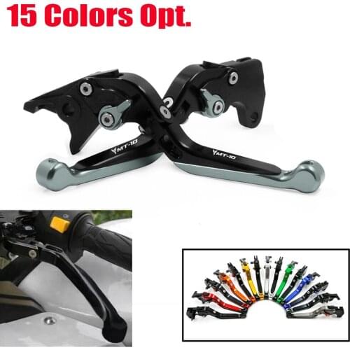 For YAMAHA MT-10 MT10 MT 10 FZ-10 FZ 10 2016-2020 Motorcycle CNC Adjustable Folding Extendable Brake Clutch Levers 15 Colors