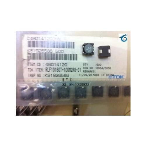 Fixed inductors RLF10160T-100M2R8-D SMD 10UH 2.8A silk A137