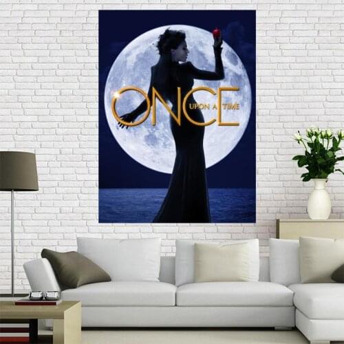 Hot Sale Custom Once Upon A Time Poster Home Decoration Fashion Canvas Material Wall Poster Custom Poster
