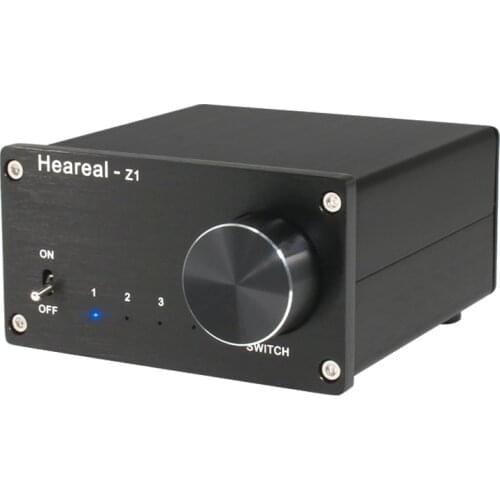 HIFI audio switcher 4 input 1 output conversion 1 input 4 output lossless conversion with RCA AC100V-240V stereo signal 2.0