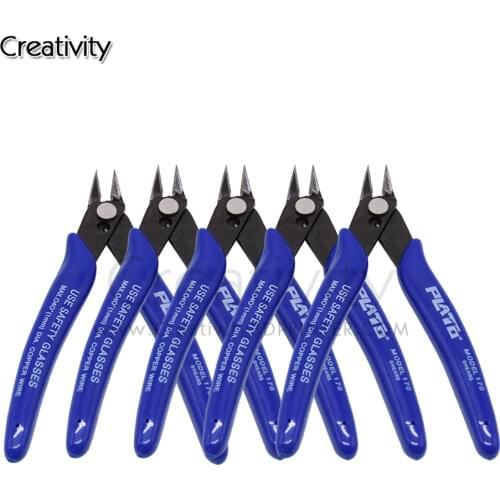 Creativity PLATO170 Electrical Wire Cable Cutters Cutting Side Snips Flush Pliers Hand Tools Cutting Beading Pliers Tools