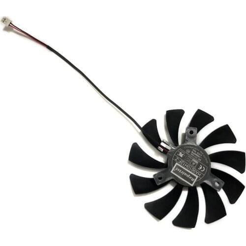 85MM 0.57A 2Pin Alternative GPU VGA Cooler Single Fan For Powercolor Dataland R7 360 2G V2 Graphic Card Cooling As Replacement