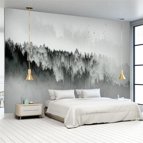 Milofi custom 3D mural wallpaper modern minimalist abstract landscape forest home decoration background wall paper