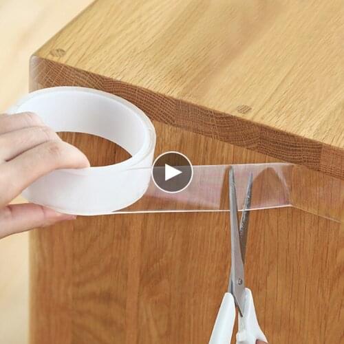 Multifunction Nano Adhesive Tape Double-sided Traceless Gel Universal Grip Sticker Anti-Slip Fixed Waterproof