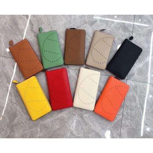 Fashion Designer Wallet Money Purse Genuine Leather Clutch Wallets Coin Wallet Women Bolsa Feminina