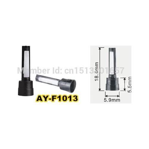 Wholesale 20pcs High quality fuel injector micro filter (18.4*5.5*5.9mm,AY-F1013)