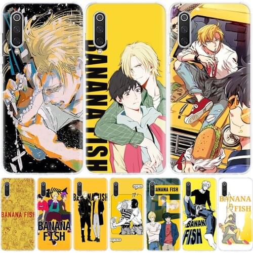 Banana Fish Anime Silicon Phone Case For Xiaomi Redmi Note 10 9 8 9S 8T 7 6 5 6A 7A 8A 9A 9C Pro Customized Cover Coque
