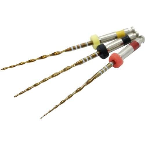 Dental R40 Reciprocating Gold Files 25mm Reciprocation Heat NITI File Dental Only One Files Endodontic Dentistry Endo Instrument