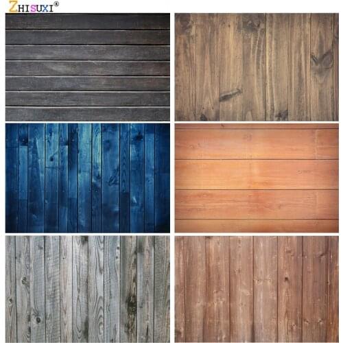 SHENGYONGBAO SHISUI Vinyl Retro Wooden Floor Portrait Photography Backdrops For Photo Studio Background Props 21213 CCMM-01