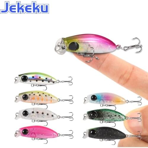 VOLIN 1pc 35mm 2.5g Japanese Design Bait MEBA KOSUKE Small Lure for UL Fishing Lure slowly Sinking Minnow Mini Hard Bait Perch