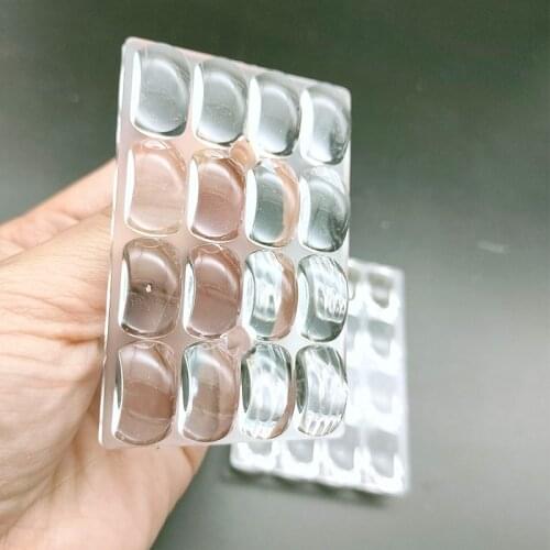 High Quality 16 LED Clear PMMA or PC Car light accessory LED lens