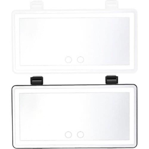 Makeup Mirror Portable Removable Glass Car Visor Interior Mirrors for Home зеркало заднего вида acessórios para carro