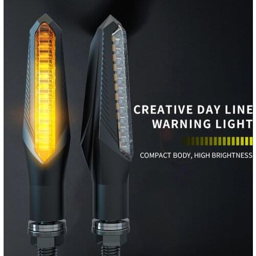 2pcs Spirit Beast L19 Motorcycle Turn Signals Dc 12v Universal Apply for Yamaha Kawasaki Suzuki Honda High Brightness Small Size